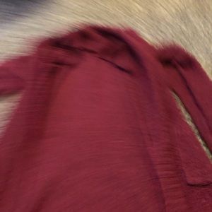 Cardigan worn once magenta
